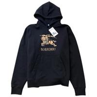 Burberry Men's EKD Ombre Hoodie Black XXL