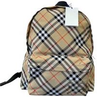 Burberry Men's Check Backpack Beige