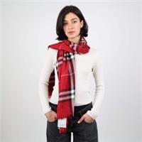 Burberry Red Scarf,