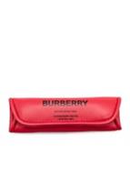 Burberry Bright Red Detachable Leather Lola Shoulder Pad