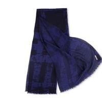 Burberry Cashmere Blend Scarf And Pocket Square