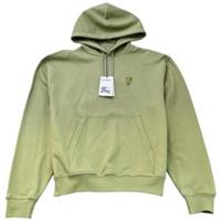 Burberry Men's EKD print Hoodie Green XL