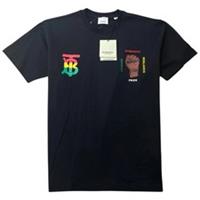 Burberry Men's Black History Month T-Shirt Black Size XXS
