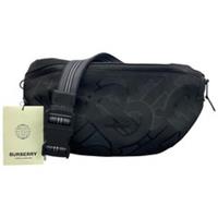 Burberry Men's TB Monogram Sonny Belt Belt Bag Black
