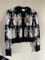 BURBERRY Rabbit Jacquard Cardigan - XS Regular