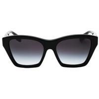 Burberry Dark Grey Lens Black Textured Sunglasses
