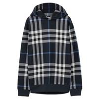 Burberry Ferryton Blue Check Hoodie