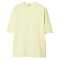 Burberry Striped Sherbet Yellow T-Shirt
