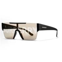 Burberry Mirror-Coated With Logo Square Sunglasses