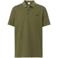 Burberry Branded Circle Logo Olive Polo Shirt 8055226_Eddie_Olive_L