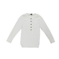 Burberry White Striped Polo Shirt Women's UK Size M HW