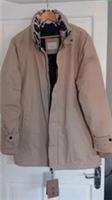 Burberry Jacket Coat Mens XL, Down Filled Waterproof Beige Never Been Worn - XL Regular