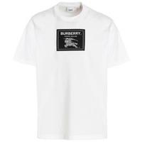 Burberry Box Logo White T-Shirt - M Regular