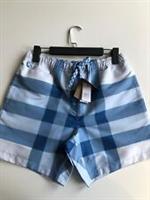 BURBERRY Martin Check Swim Shorts Dusty Blue- XL - BNWT