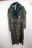 Burberry Women's Long Kennington Trench Coat, Green, Size UK 8 - 8 Regular