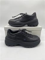 Mens Burberry Leather Scoot Shoes Chunky Sole Laced Trainers UK 9 EU 43 BNWB