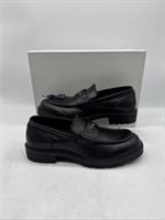 Mens Burberry Leather Rogue Loafer Shoes Black Leather UK 9 EU 43 New