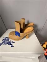 Burberry Rubber Mules / High Heel Clogs - Manilla - UK 2 / EU 35 - BNIB