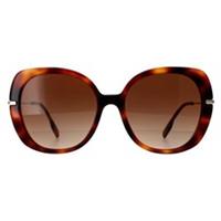 Burberry BE4374 331613 Lightweight Havana Brown Gradient Sunglasses