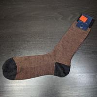 Burberry London Mens Large UK 10.5-12 EU 43-46 Brown & Black Socks Vintage 90s - L Regular