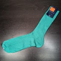 Burberry London Mens Size Large UK 10.5-12 EU 43-46 Teal Green Socks Vintage 90s - 43-46 Regular