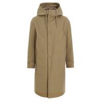 Burberry Finchley Trench Coat In Modern Honey Light Green Jacket