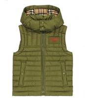 Burberry boys jacket gilet Horseferry down gilet New w/o tags &pound;370 age 3 *slh