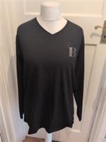 Brand New Burberry 3XL Black Long Sleeve T-shirt - 3XL Regular