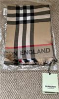 Burberry Heritage Scarf 150x70cms Lightweight Cotton Pareo. BNWT. genuine