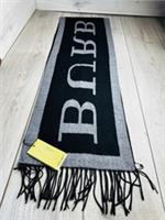 Burberry Scarf Double Sided Cashmere Silk Made In Scotland Brand New With Tags