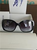 Burberry BE4160 34338G Black BE4160 Square Sunglasses Lens Category 3 Size 58mm
