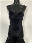 Burberry Mesh Panel Velvet Bodice Size 4 (Fits up to size 10) Limited Edition - 4 Petites