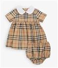 Burberry Baby Girls Geraldine Checked Dress And Bloomers Age 6 Months RRP £300