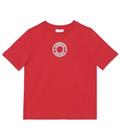 Burberry T shirt unisex red age 12 Yrs BNWT RRP £170