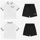 Burberry Classic white polo shirt & Malcom Swim Shorts age 12 Yrs RRP £350