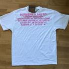 Burberry Location-Print T-Shirt - White/Pink - XS - XS Regular