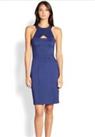 Burberry London Lapis Blue Bodycon Dress Size UK 6 US 4 EU 38 - 6 Regular