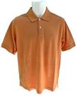 New Vintage THOMAS BURBERRY Slim Fit Polo Shirt Pique Cotton Orange L (B Grade) - L Regular