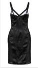 Bnwt Burberry Satin Black Elegant Dress , sz 10 uk Rrp £1290 - 10 Uk Regular