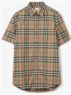 Mens Burberry Caxton Short Sleeved Shirt Archive Beige Size Extra Small #J9