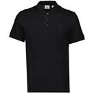Burberry Branded Circle Logo Black Polo Shirt - M Regular