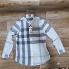 BURBERRY WOMEN'S Check Cotton Shirt.Brand New With Tags. - S Regular