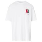 Burberry 1856 Logo White T-Shirt - M Regular