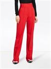 Burberry Womens Drill High-waisted Trousers, Size 4, Red, 100% Cotton, BNWT  X2 - 4 Regular