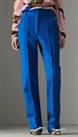 Burberry Womens Drill High-waisted Trousers, Size 4, Blue, 100% Cotton, BNWT X2 - 4 Regular