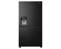 Hisense PureFlat RS818N4IFE 91cm 632L Black American Side by Side Fridge Freezer