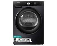 Hisense 3S Series DH3S802BB3 8KG A+++ Black Heat Pump Tumble Dryer