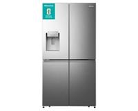 Hisense PureFlat RQ760N4SASE 91cm 584L Four Door Stainless Steel Fridge Freezer