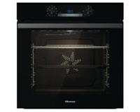 Hisense BI64211PB 60cm 77L A+ Black Built in Oven with Pyrolytic Self-Clean