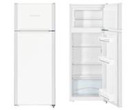 Liebherr CTe2531 140.1x55cm Smart Frost White Top Mount Fridge Freezer